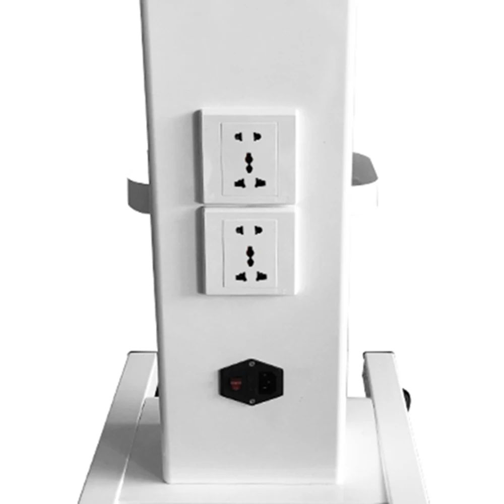 Durable Salon Trolley with Pulley, Easy to Move, Environmental Protection, Convenient Socket Design, Effortless Installation