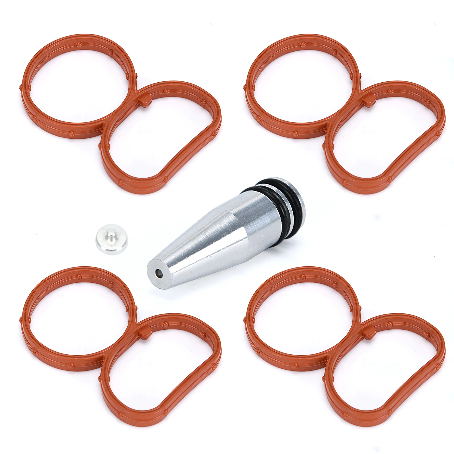 Car Swirl Flap Blank Bung Flaps Removal Plug With 4 Gaskets For BMW N47 2.0D Engine Repair Replacement Accessories Kit image 3