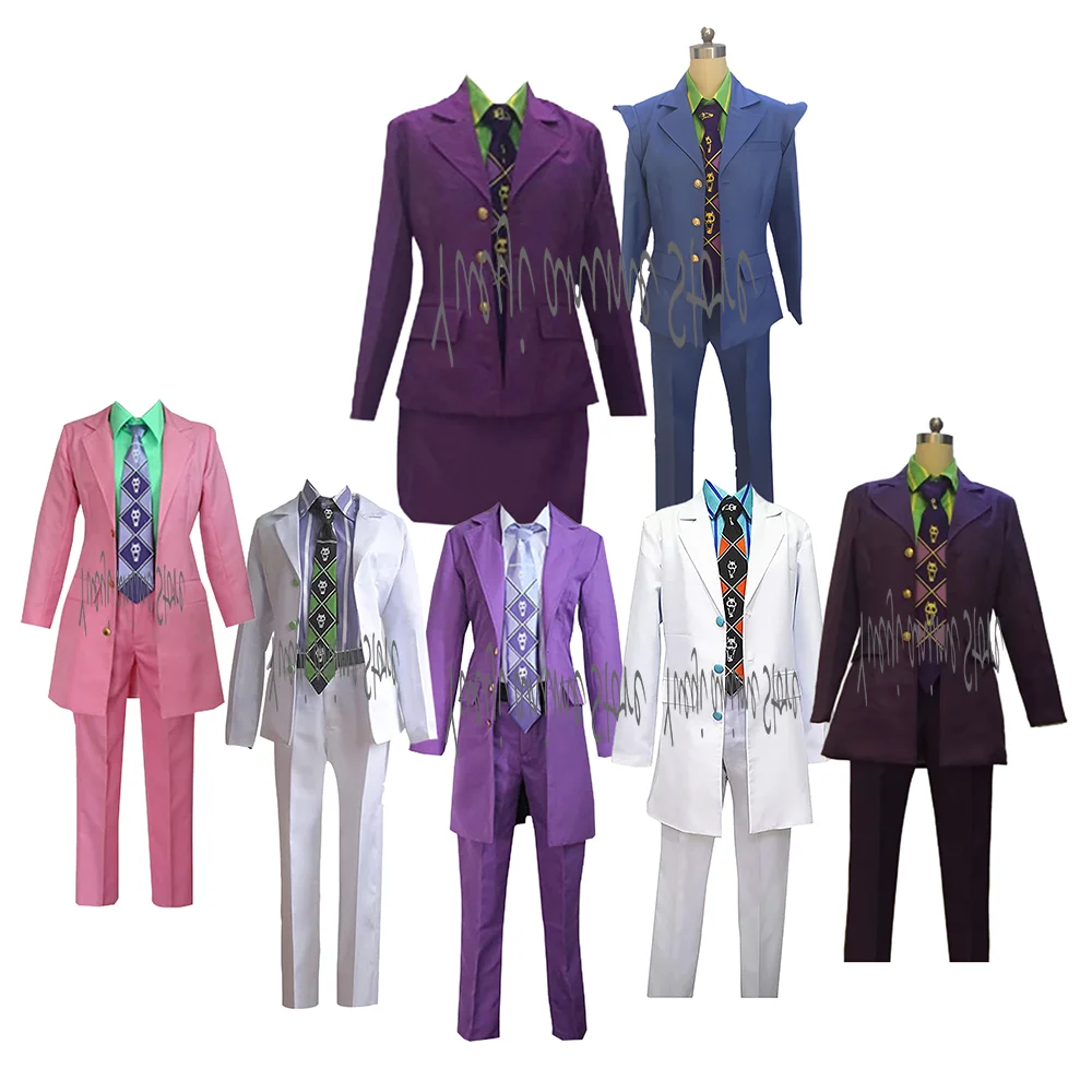 

Индивидуальные костюмы для косплея аниме Yoshikage Kira — унисекс, 7 стилей для Хэллоуина и карнавала