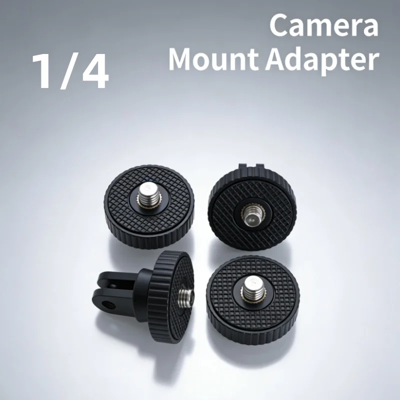 Tornillo de Montaje para Trípode de Cámara para GoPro, Adaptador de Conversión de Tornillo 1/4-20 para Cámaras Deportivas GoPro Hero 10 9 8, Tornillo Adaptador de 1/4 Pulgadas