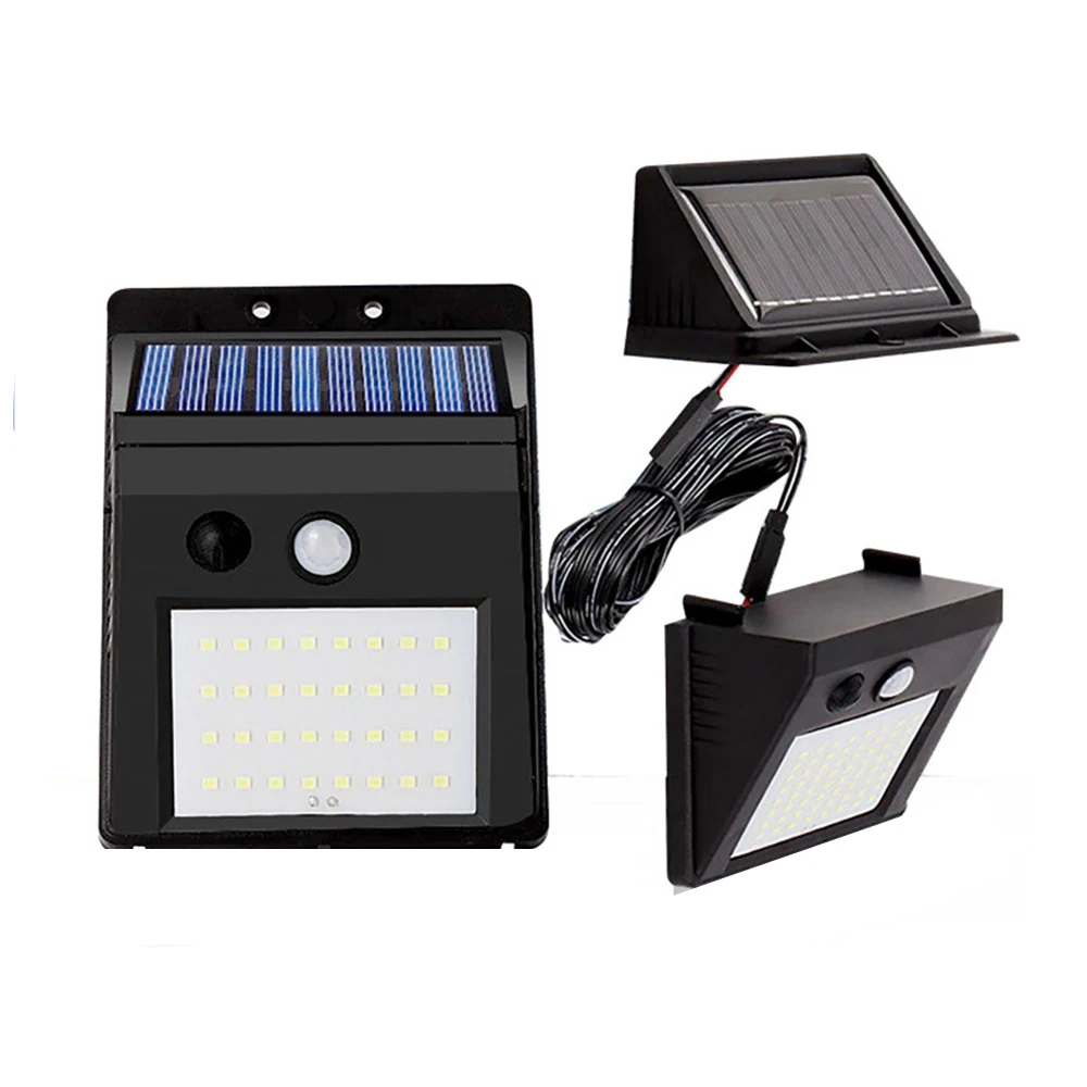 30 LED Split Solar Garden Lights Wall Light with  Motion Sensor 3 Modes Solar lamps for the garden Outdoor Patio Decoration