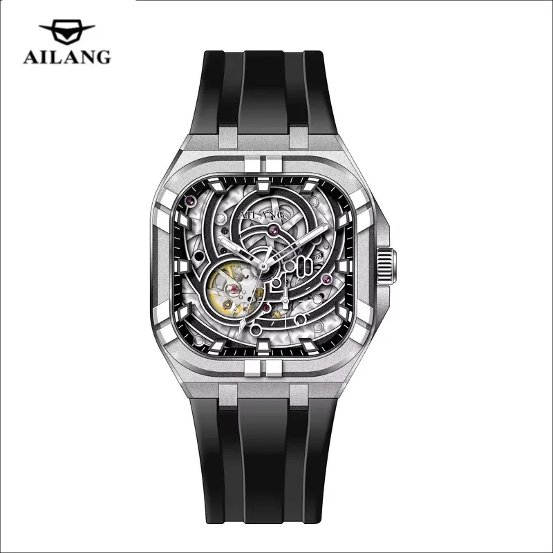 AILANG AL8860 Custom 2026 Unique Skeleton Tourbillon Automatic Mechanical Watch, Premium Waterproof Timepiece