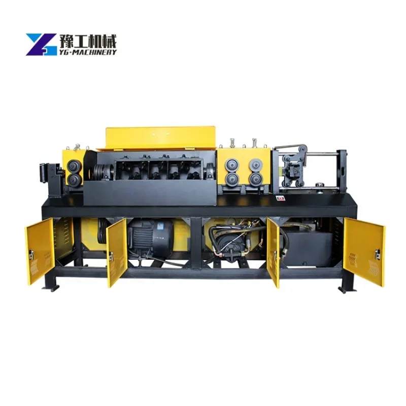 High Speed 120m/min Automatic Steel Bar Straightening and Cutting Machine Wire Rod Straightener and Cutter China Factory