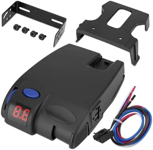 

Контроллер тормозов прицепа для GM, Chevy, RAM - LED-дисплей, Plug & Play, 1-3 оси