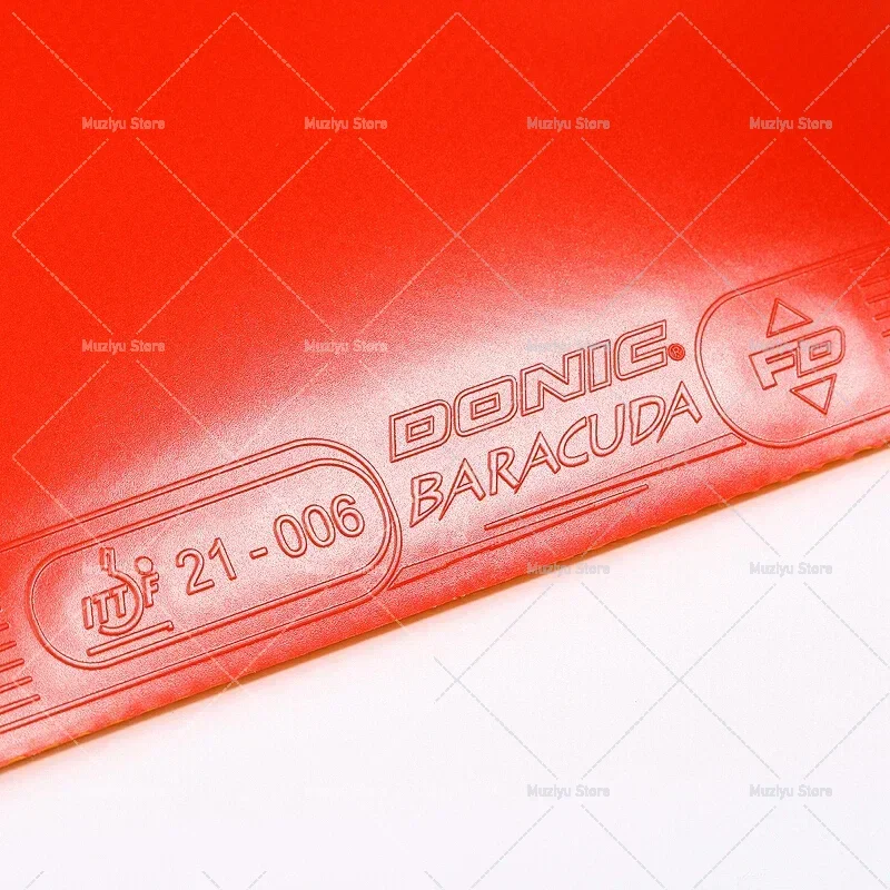 DONIC Table Tennis Rubber BARACUDA Fast Attack Loop pimples in with sponge ping pong tenis de mesa