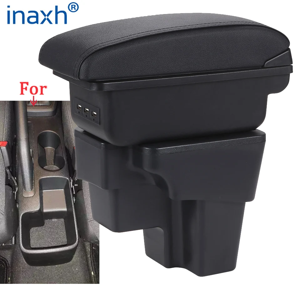 For KIA RIO Armrest Box For KIA STONIC KIA Rio lx Cerato Car Armrest Retrofit part Storage Box Car accessorie South America