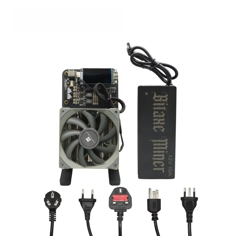 

Factory Brand New Bitaxe Nerdminer NerdQaxe++ 4.8Th/s 75w Bitcoin Solo Miner Lucky Miner With Power Supply
