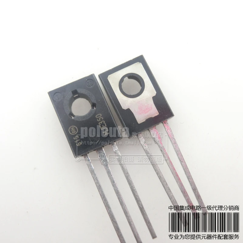 100Pcs MJE350 TO-126 NPN 0.5A/300V