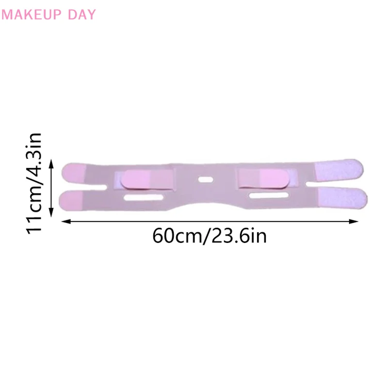 Bandagem Lifting Face Silicone V, Escultura Facial, Faixa Emagrecedora, Pele Reafirmante, Massagem de Relaxamento, Máscara Face Lift, Auto-aquecimento, 1Pc