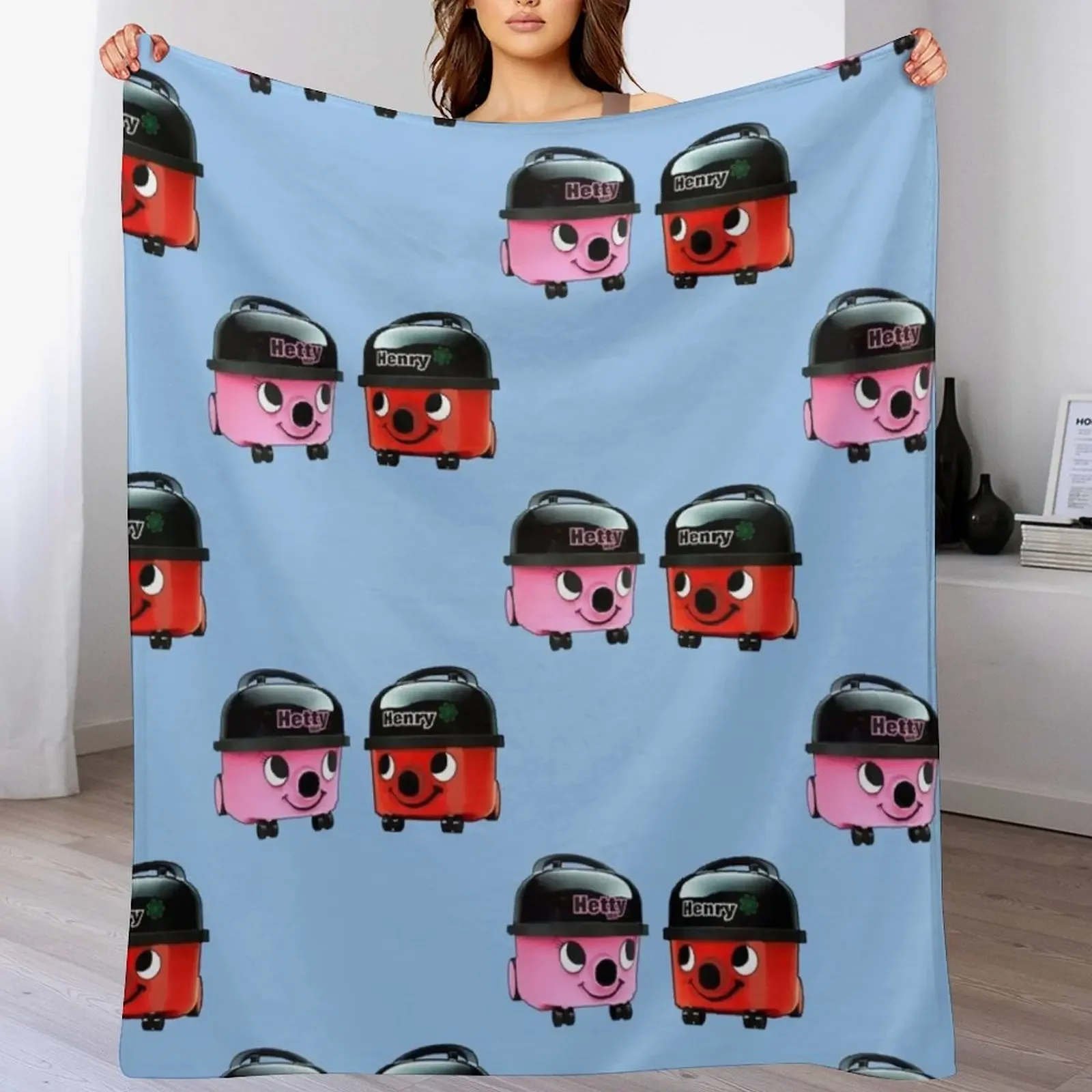 

henry hoover Throw Blanket Decorative Sofa Bed Bed linens Hair Blankets