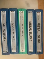 Neo geo MVS Gaming Tape Copy, Metal SLUG Series