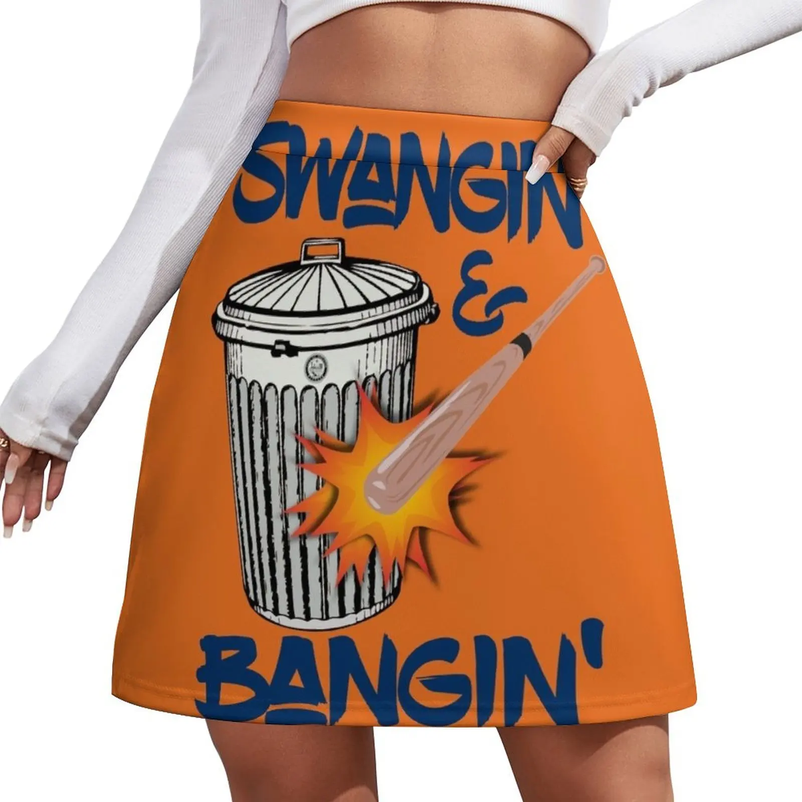 

Houston Swangin And Bangin Houston Baseball Sign Stealing Meme Mini Skirt Female skirt dress women summer Dresses