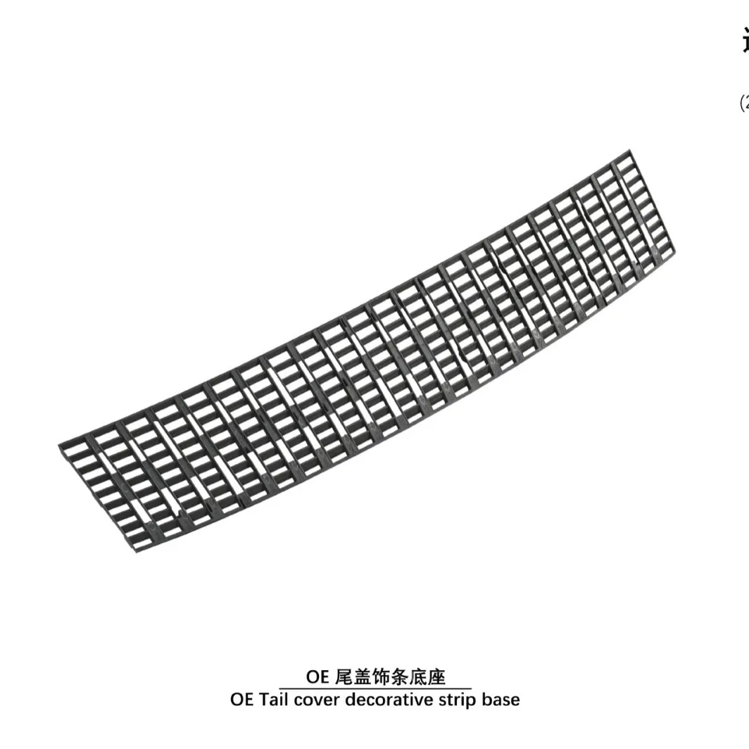 Suitable for 17-19 Porsche 911 991.2OE Tail Trim Base