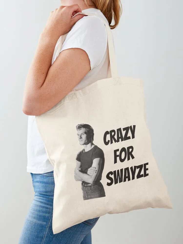 

Crazy for Swayze Tote Bag Shopper shopping trolley bag Shopper bag foldable reusable
