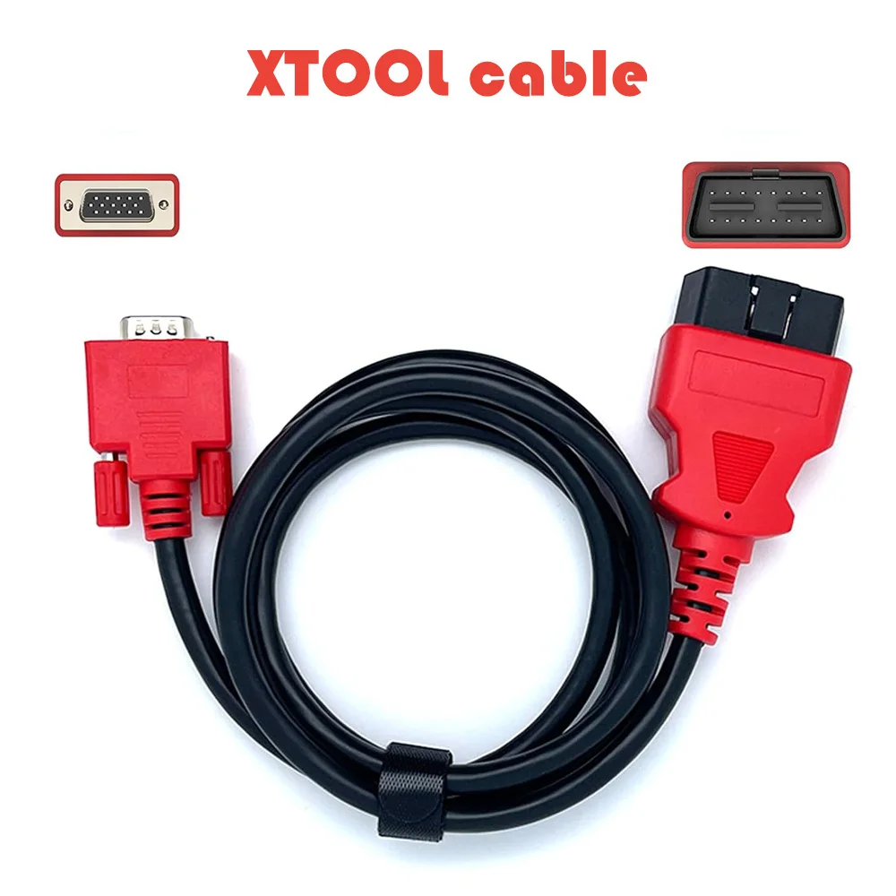 Основной кабель для XTOOL D5 D6S D7 D8S IP508S IP608 IP616 IP819, сменный диагностический кабель-адаптер OBD2 для сканера, диагностический разъем