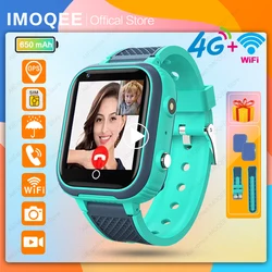 Reloj inteligente LT21 para niños, dispositivo con GPS, 4G, Wifi, resistente al agua, videollamada, Monitor de devolución de llamadas, nuevo