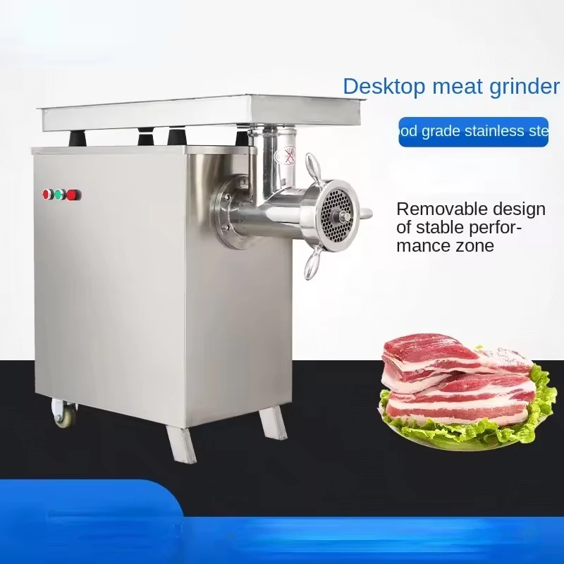 電気ミートグラインダーステンレス鋼強力な電気ソーセージフィラー