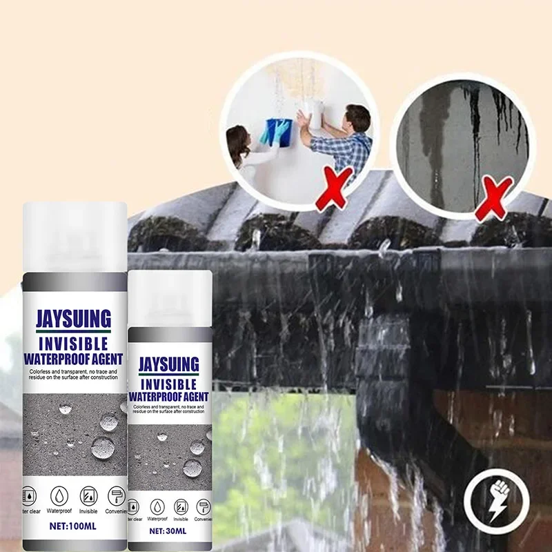 Anti-Leaking Sealant Spray Coating Liquid Waterproof Strong Adhesion Spray Leak Water Leak Repair Sealant Plug Tools