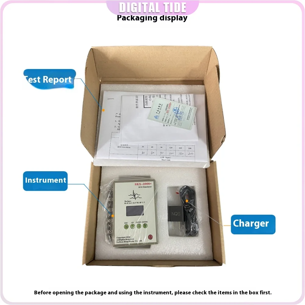 ECG Sig-nal Gene-rator Simulator SKX-2000D+/ECG ECG Sig-nal Gene-rator