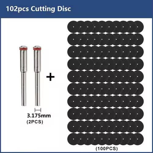CMCP 32mm Abrasive Cutting Disc With Mandrels Grinding Wheels For Dremel Accesories Metal Cutting Rotary Tool Saw Blade - Image 19