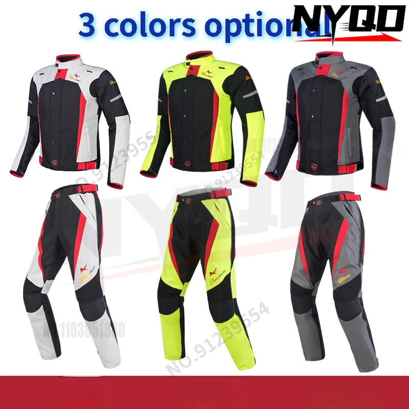 Riding Tribe motorcycle riding suit men winter waterproof anti-fall warm motorcycle off-road jacket 4 seasons motorcycle suit