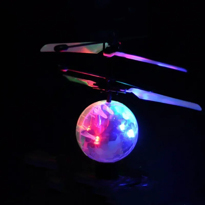 Elicottero volante Anti-collisione colorato mano magica UFO Ball Aircraft Sensing Mini Drone a induzione regalo giocattolo elettrico per bambini