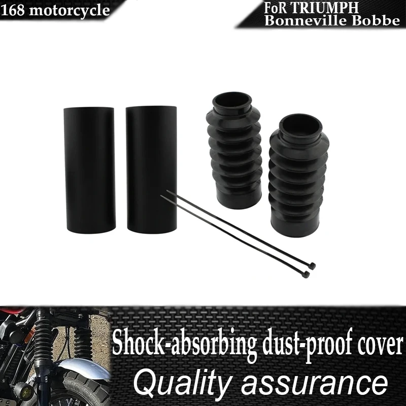 

FoR Triumph Bonneville Bobber Blackfront shock absorber refitting decorative cover Motorcycle shock-absorbing dust-proof cover