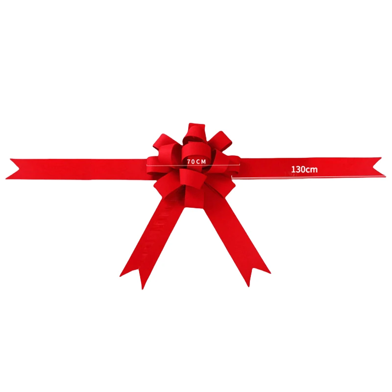 Extra Large Red Car Bow for Wedding Car Delivery & 4S Showroom  Giant Hood Decoration Bow, Festive Auto Gift, Photo Prop