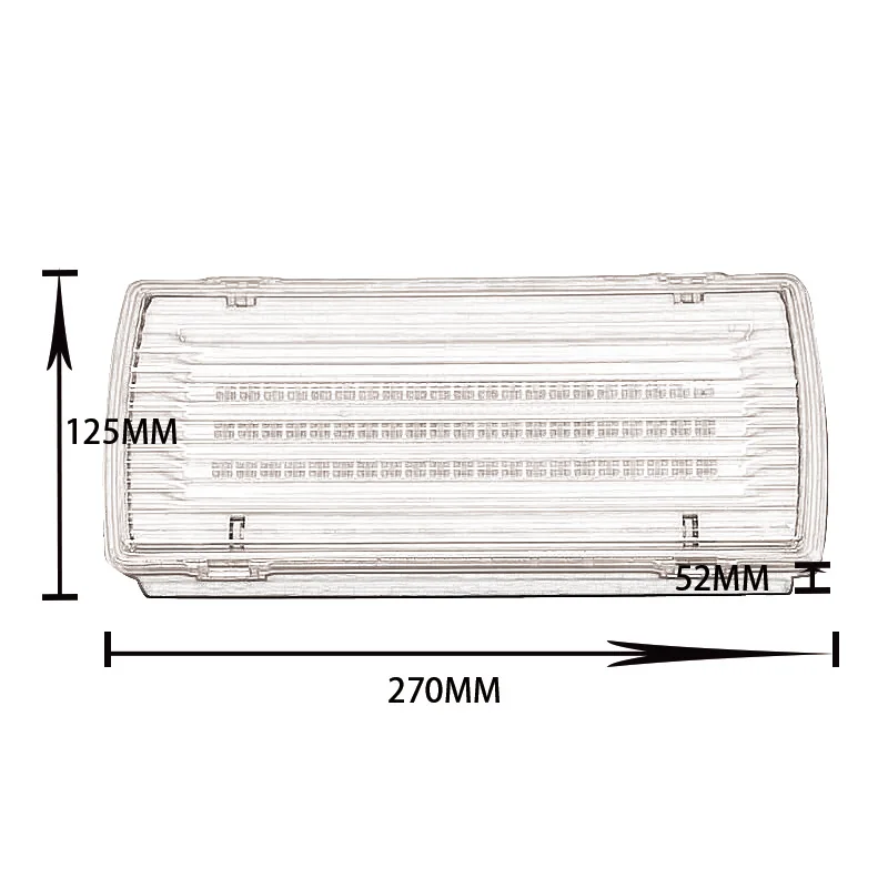 Imagem -06 - Luz Led de Emergência Lâmpadas de Prova Acende-se Automaticamente em Case de Falha de Energia Ac85265v