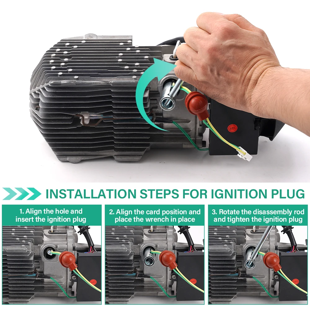 Kit de réparation de bougies de préchauffage, pièces de chauffage de stationnement diesel à air, enlèvement de voiture, camion, bateau, outil de montage, kit d'entretien, 2 KW, 5KW, 12V, 24V