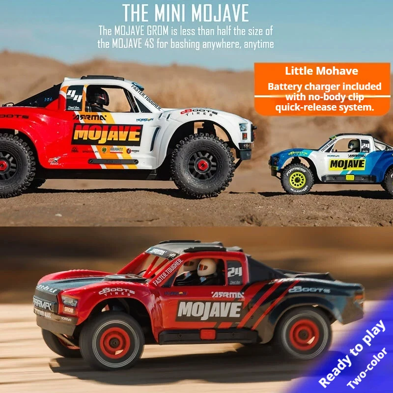 

2.4g Full Scale Remote Control Arrma 1:14 Mini Mojave Four-Wheel Drive Desert Short Truck Off-Road Climbing Vehicle Rc Model