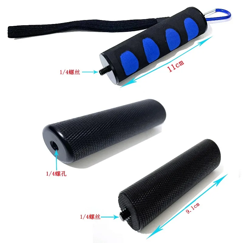 Handheld Mobile Phone Selfie Stick Handle SLR Camera Photography Accessories Stabilizer LED Fill Light Flash Holder
