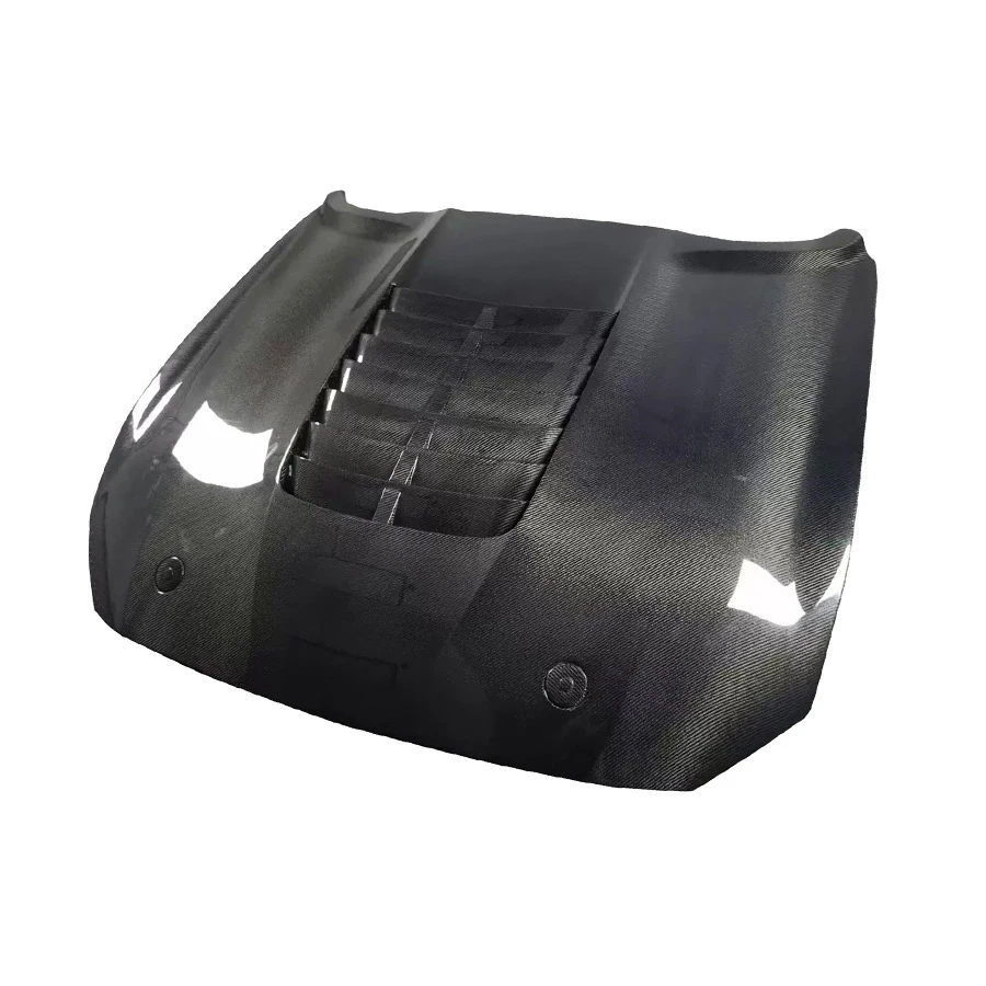 

Modified GT500 Style Carbon Fiber Fibre Front Engine Bonnet Hood Vent For Ford Mustang S550.1 S550.2 2015 - 2017 2018-2023