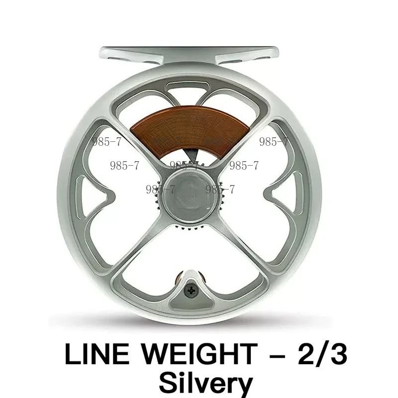 Stream Fly Fishing Reel, All Metal Fly Wheel for Freshwater Angling