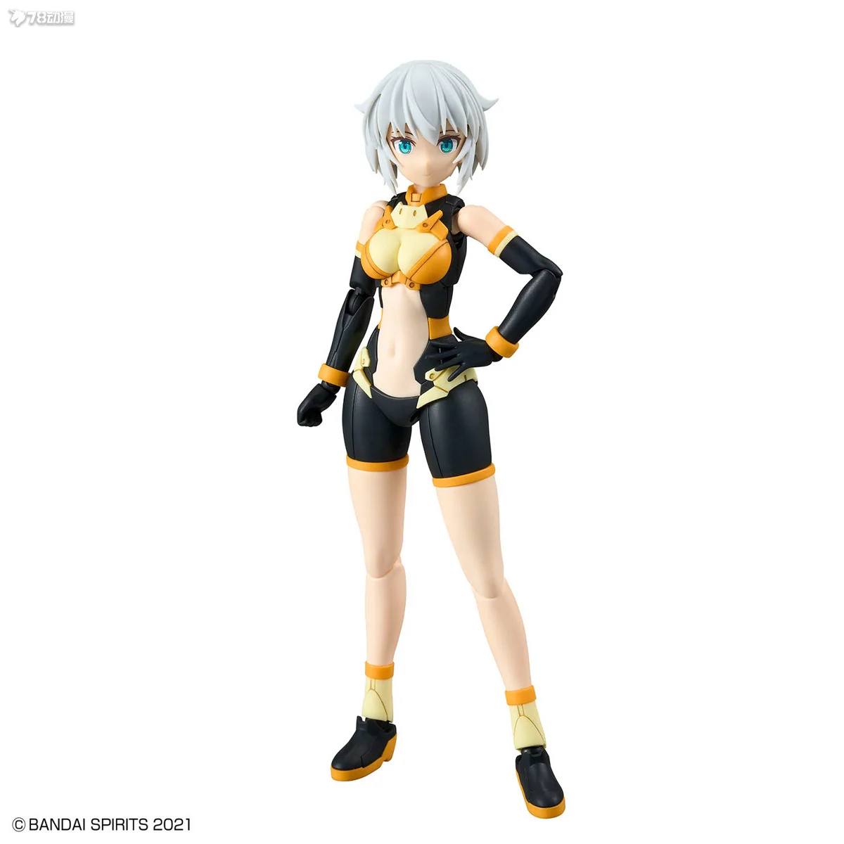 Bandai Original  30MS CHARACTER KIT LICHETA (FREESIA DRESS) [COLOR A]    Anime Action Figure Assembly Model Toys Collectible Mod