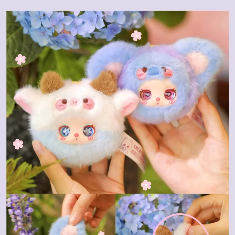 

Liila'S Garden Tea Party Mini Plush Pendant Series Vinyl Doll 12 Styles Blind Box Cute Bag Pendant Children'S Birthday Gift
