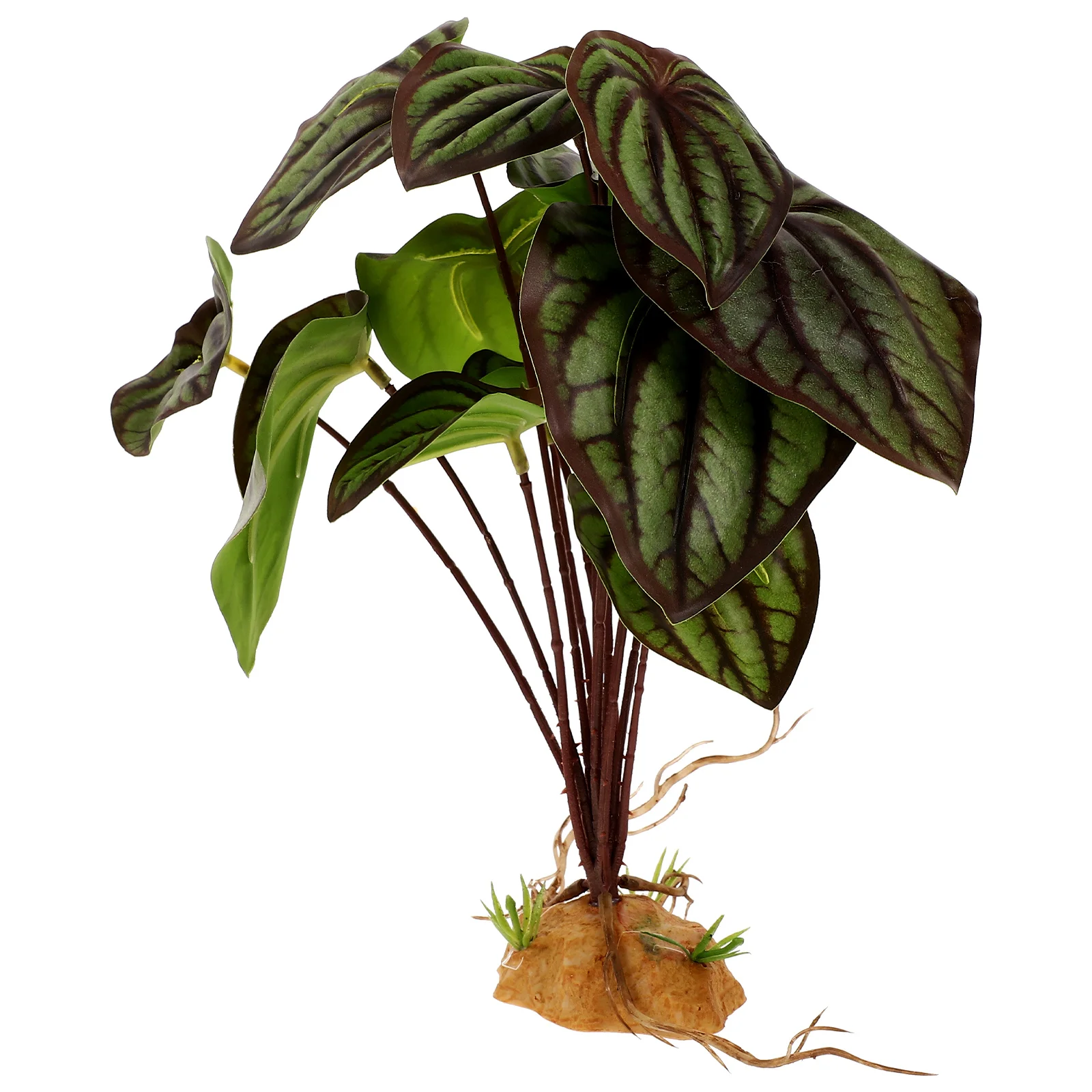 

Pet Indoor Animal Artificial Plant Turtle Reptiles Resin Aquarium Fake Simulation