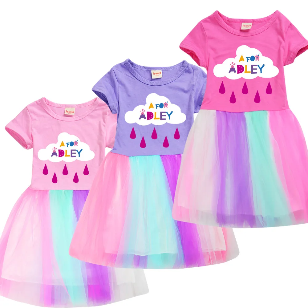 

A FOR ADLEY Clothes Baby Girls Cosplay Dress Kids Lace Princess Vestidos Children Carnival Party Dresses Girl Halloween Costumes