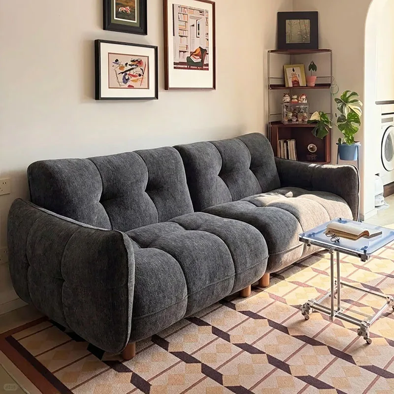 Lounge Modern Living Room Sofas Nordic Minimalist Cloud Love Seat Lounge Outdoor Sofa Relaxing Designer Divano Salon Furniture