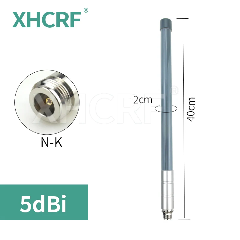 옥외 1300 MHz 안테나 섬유 유리 장거리 전송을위한 1400MHz 5dBi 1500MHz N 여성 40cm 안테나