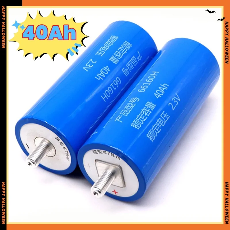 

Yinlong-Lithium Titanage Battery resistant at low temperature, original 2.3 V, 40AH, LTO66160, 10C, download DIY, 12V, 24V, 36V