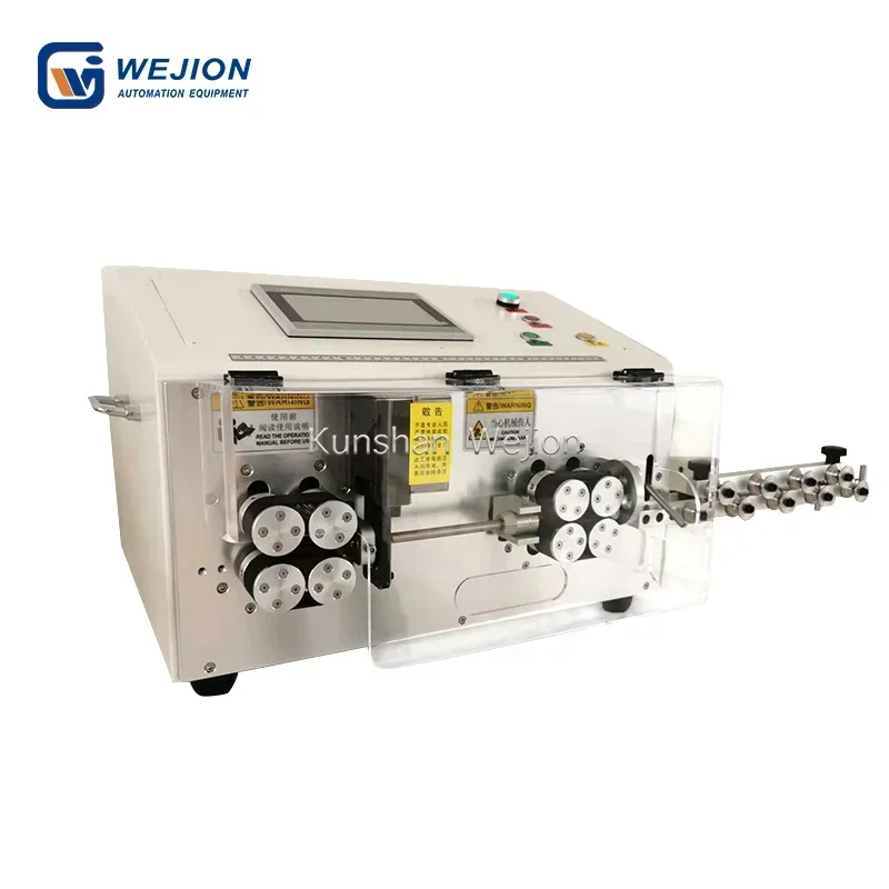 2025 hot sale Full Automatic Electric Small Wire Cutter Stripper Copper Cable Wire Cutting Peeling Stripping Machine