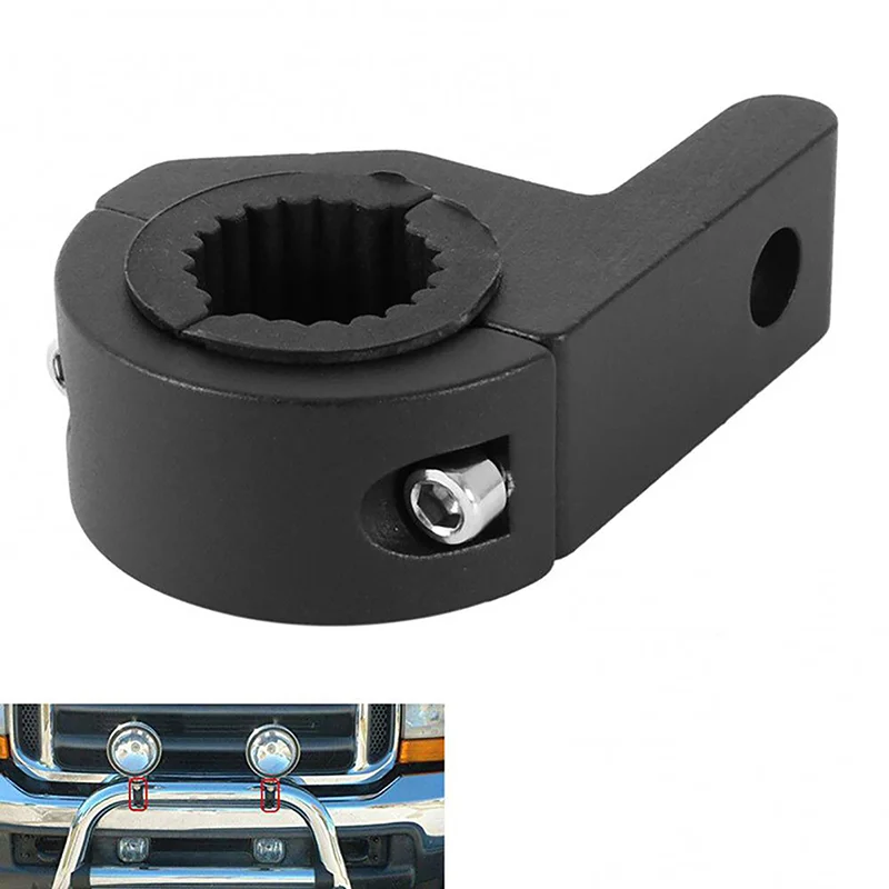 

Headlight Tube Clamp Kit, Universal Mount for Car Motorcycle, LED Work Bar Light Fog Lamp Mount
