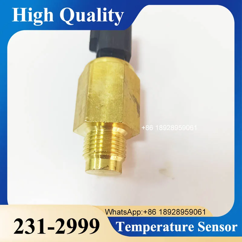 Sensor de temperatura del agua 231-2999 2312999 para motor caterpillar cat 3024 D20 3024C C2.2 C0.5 C1.5 C1.1 C0.7 C1.6 3013