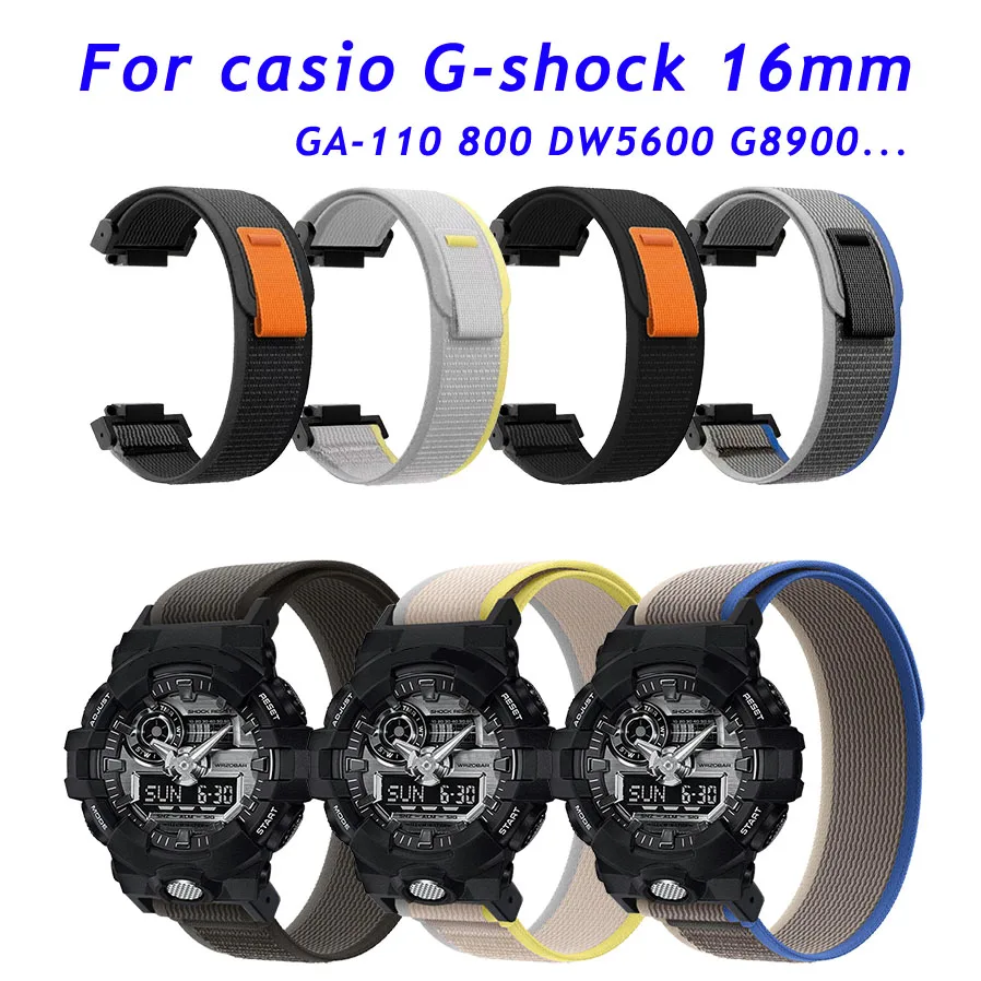 

Ремешок нейлоновый для Casio G-SHOCK 700 GD100 DW5600