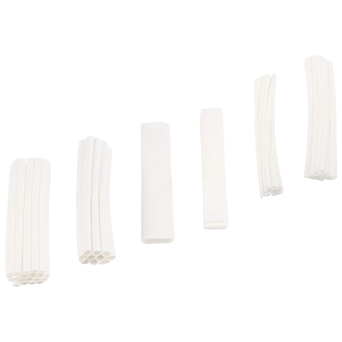 ABKM 100 pcs casing tabung heat shrink heat shrink tube warna: putih
