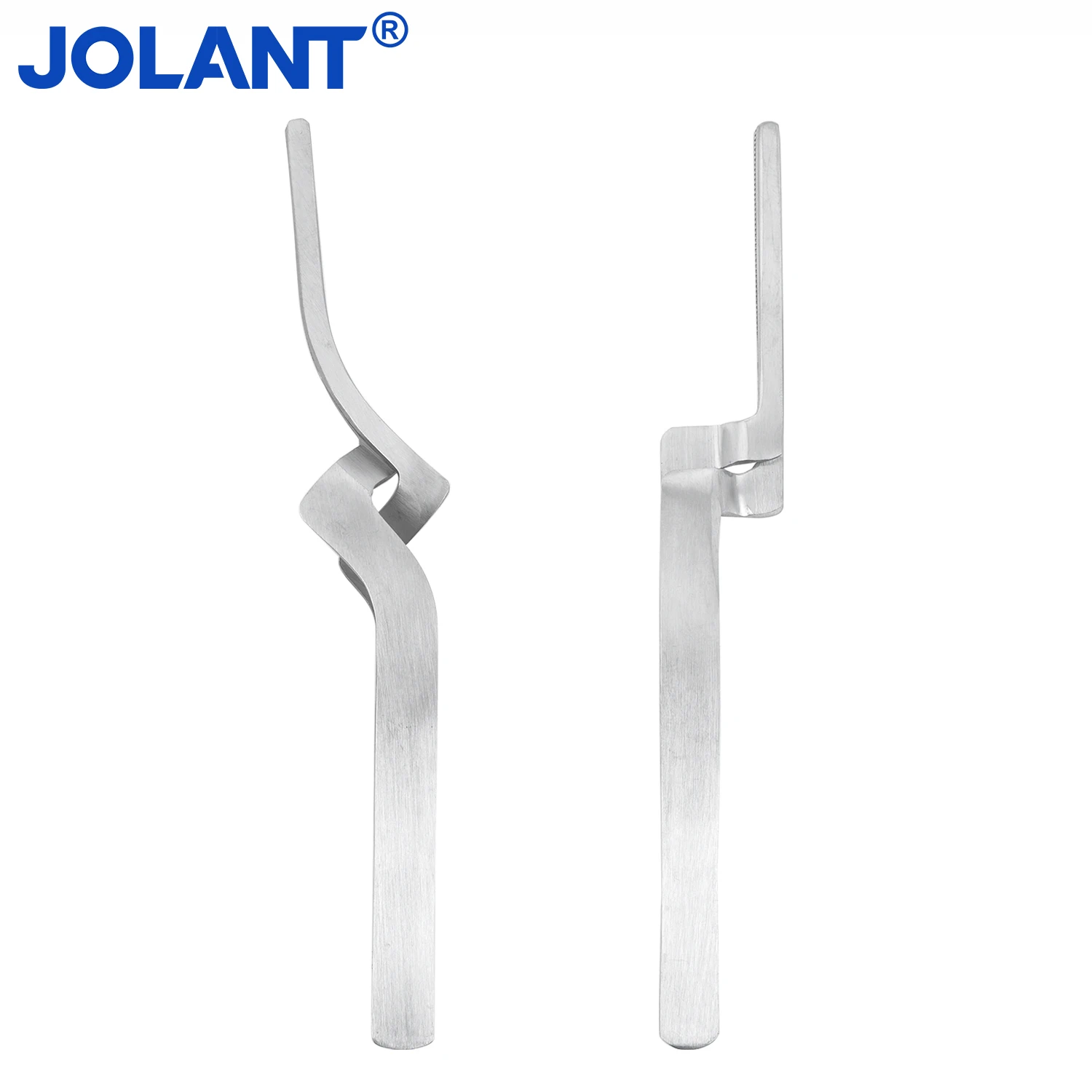 JOLANT 1pc Dental Articulating Paper Tweezers Straight Curved Occlusion Paper Plier Occlusal Strip Bite Forcep Instrument