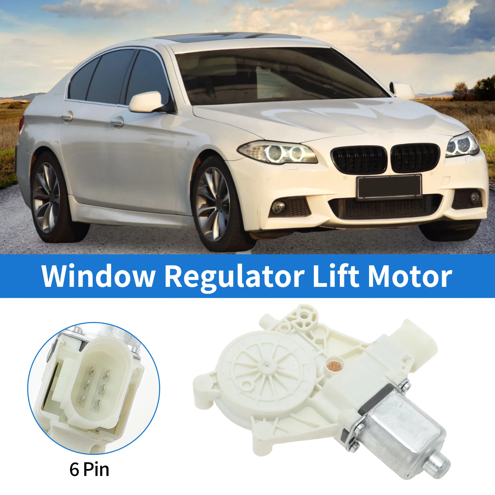 

UXCELL No.51337271563 Power Window Regulator Lift Motor for BMW 528i 535d 535i 550i