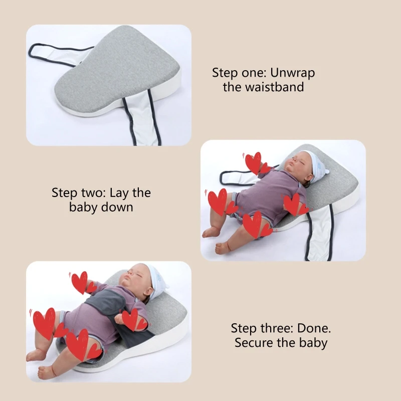 Upgrades Moisture wicking Baby Prevention Pad Breathable Baby Spit up Prevention Pad for Correct Feeding Position