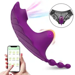 Klitoris stimulator Vibratoren für Frauen Unsichtbarkeit tragen Massage 10-Frequenz App-Steuerung drahtlose Fernbedienung Mastur bator Sexspielzeug